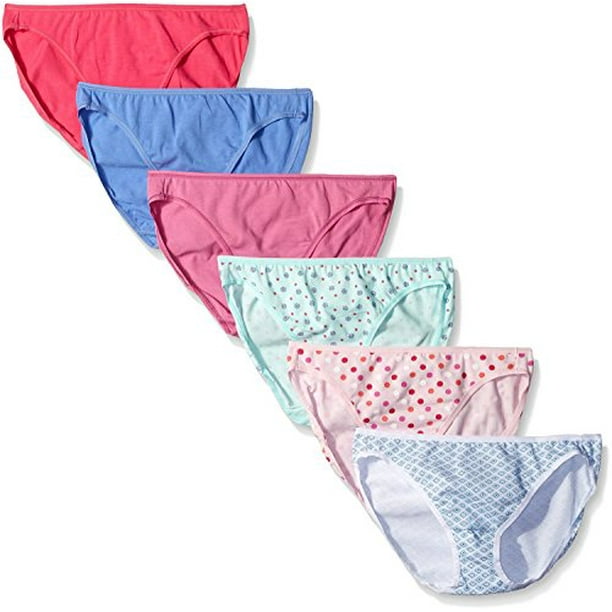 NEW WOMENS FELINA COTTON STRETCH HI-CUT BIKINI COTTON MODAL SPANDEX 6PK VARIETY NEW WOMENS FELINA COTTON STRETCH HI-CUT BIKINI COTTON MODAL SPANDEX 6PK VARIETY